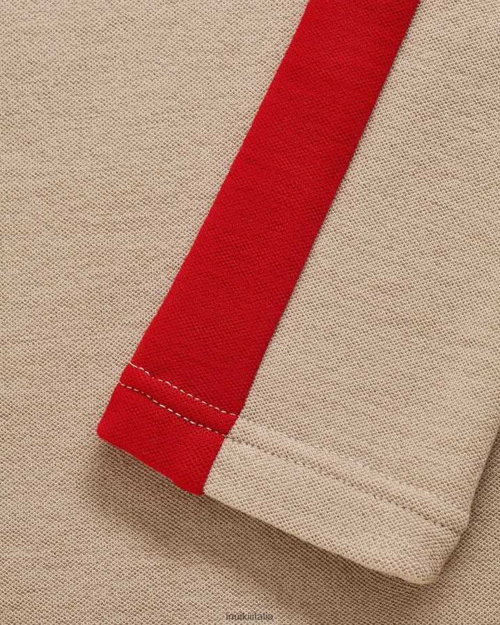 INUIKII x WN donne chiusura lampo abbigliamento sabbia 6FFJHD282