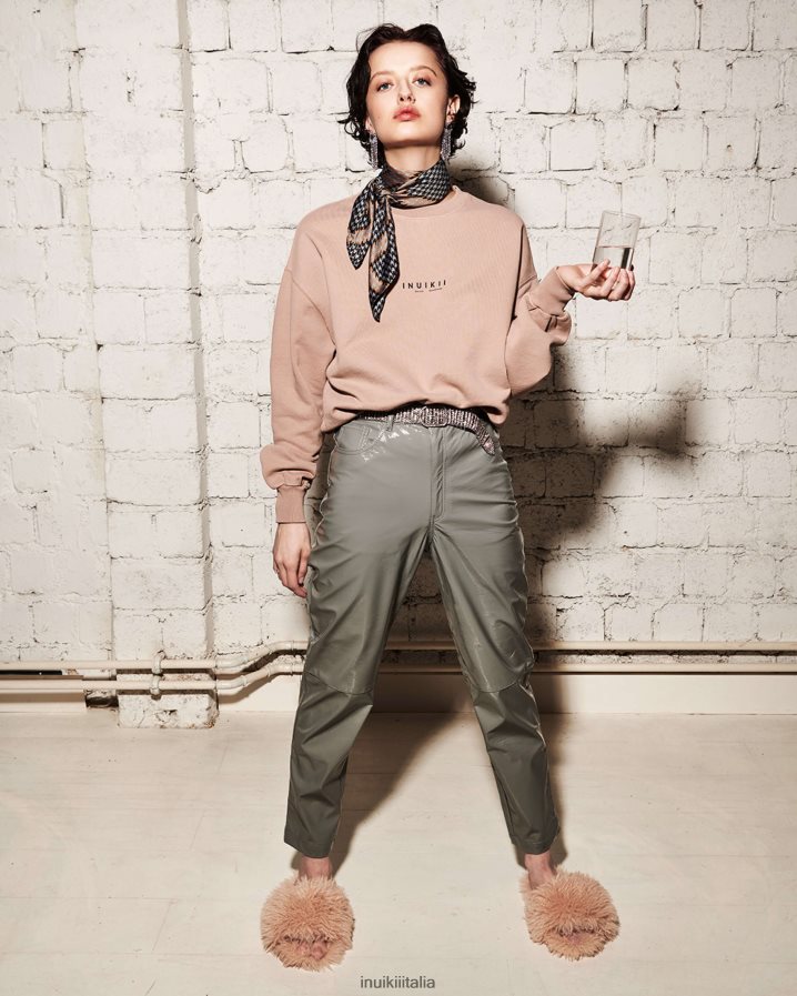 INUIKII donne maglione zurigo-stoccolma abbigliamento tortora 6FFJHD276