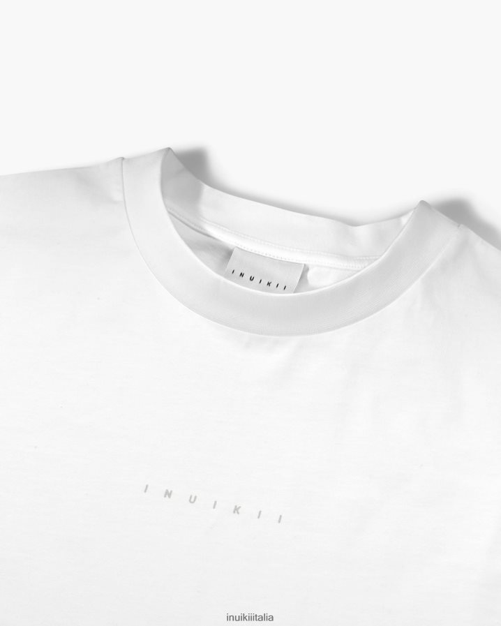 INUIKII donne maglietta in cotone organico abbigliamento bianco 6FFJHD272