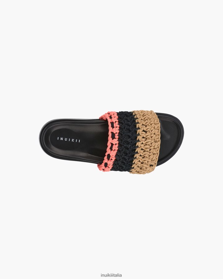 INUIKII donne corallo a maglia larga calzature misurare 6FFJHD88