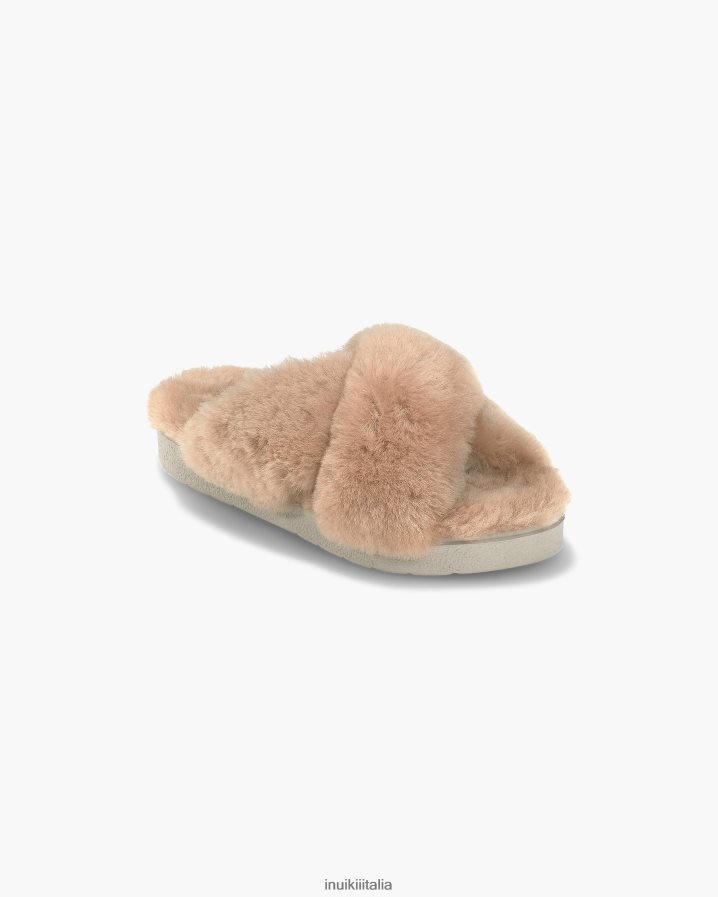 INUIKII donne pantofola classica in shearling calzature amaretto 6FFJHD100