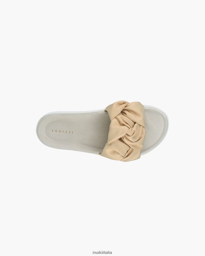 INUIKII donne Piattaforma dei fiori del fiordo calzature crema 6FFJHD72