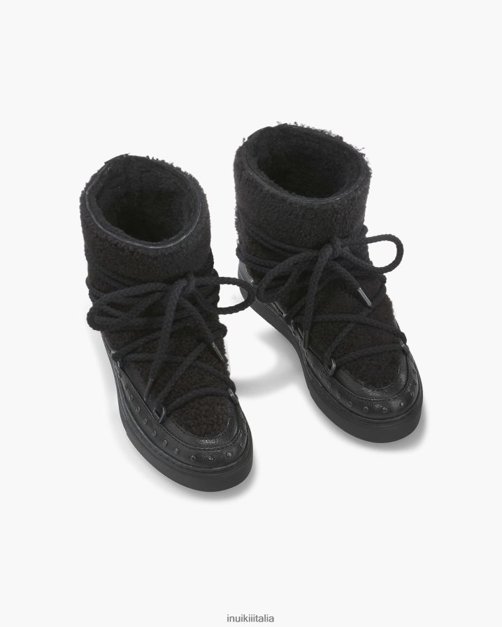 INUIKII donne roccia riccia calzature nero 6FFJHD160