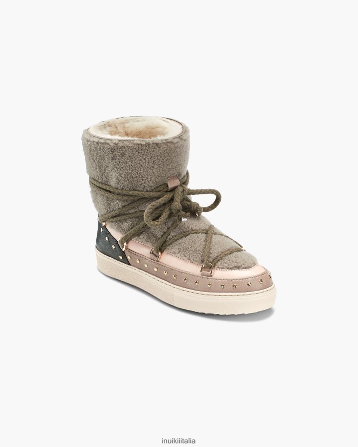 INUIKII donne roccia riccia calzature oliva 6FFJHD164