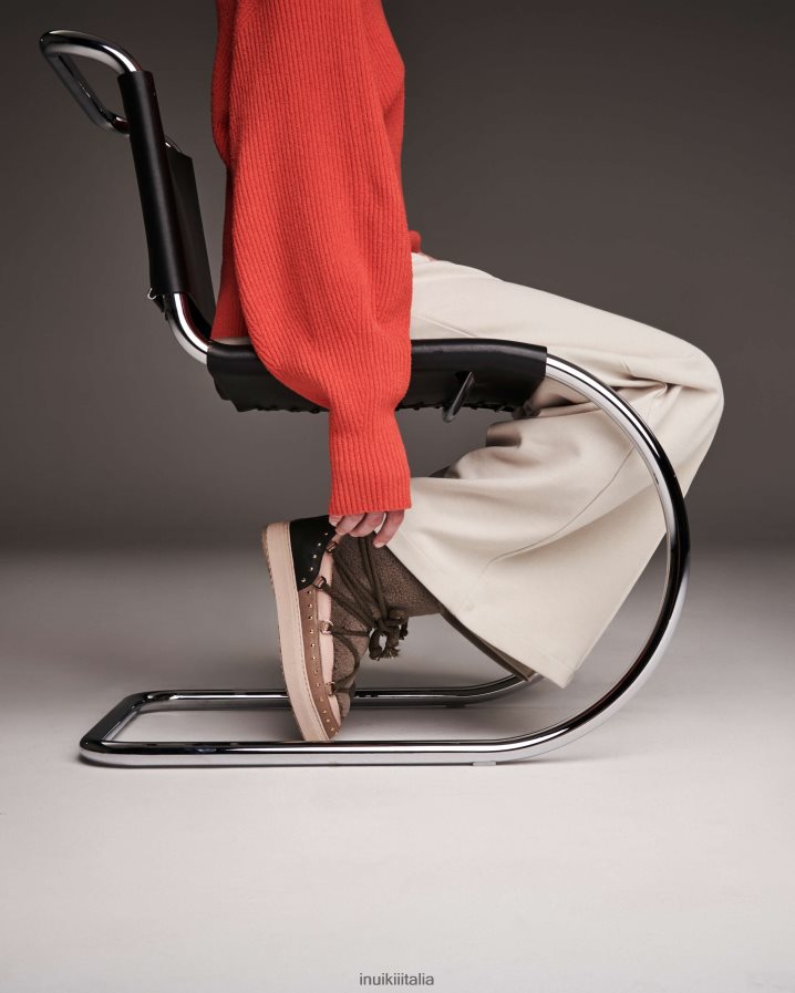 INUIKII donne roccia riccia calzature oliva 6FFJHD164