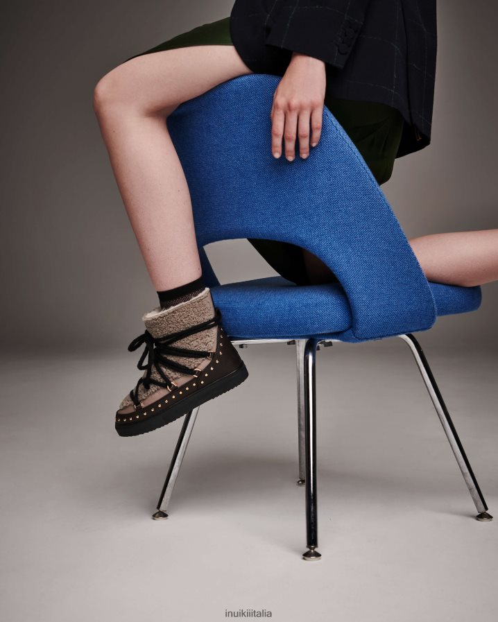 INUIKII donne roccia riccia calzature tortora 6FFJHD172