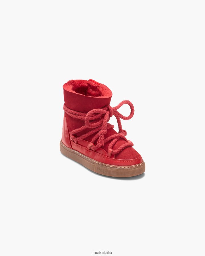 INUIKII bambini scarpa da ginnastica classica calzature rosso 6FFJHD387