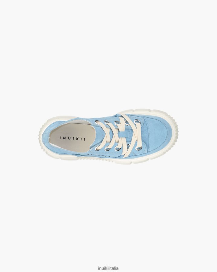 INUIKII donne matilda scamosciata bassa calzature blu 6FFJHD54