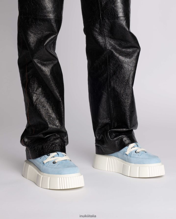 INUIKII donne matilda scamosciata bassa calzature blu 6FFJHD54