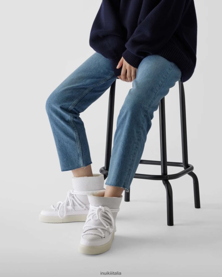 INUIKII donne scarpa da ginnastica classica calzature bianco 6FFJHD143