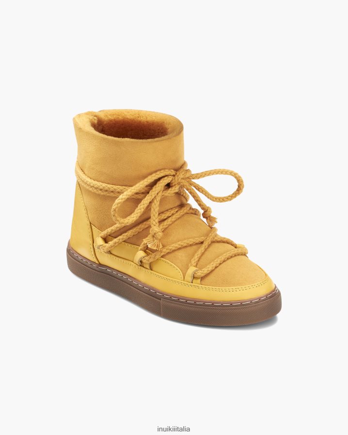 INUIKII donne scarpa da ginnastica classica calzature giallo 6FFJHD141