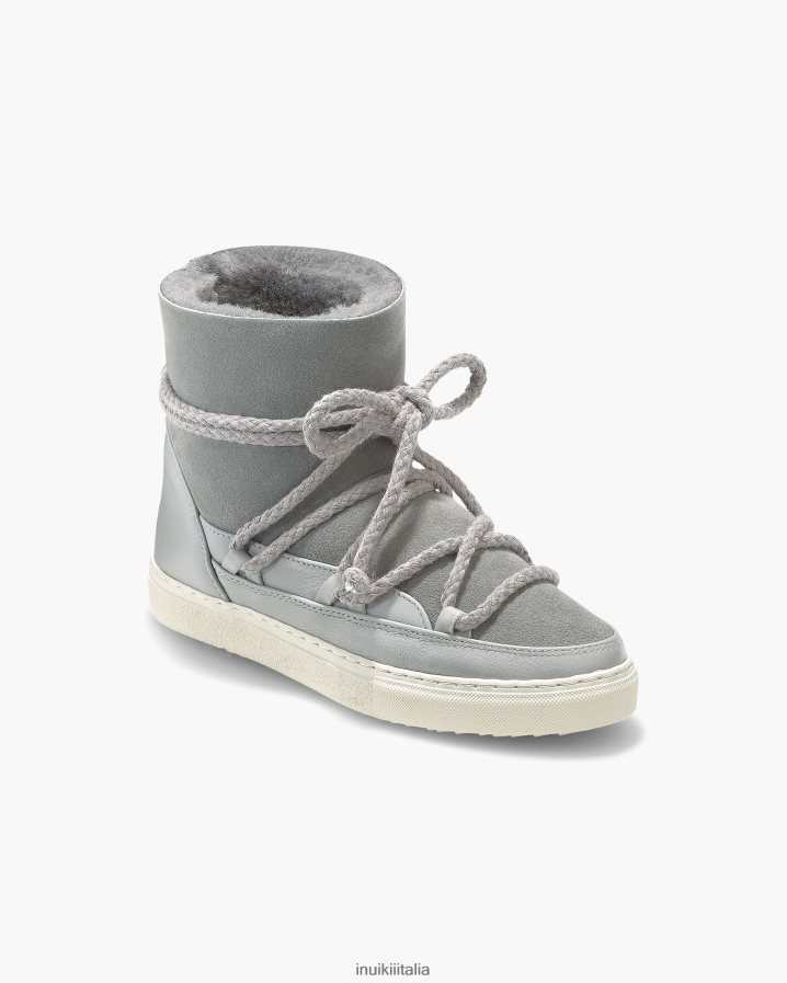 INUIKII donne scarpa da ginnastica classica calzature grigio chiaro 6FFJHD146