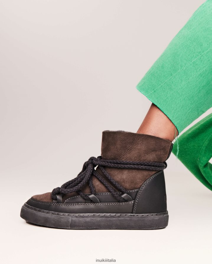 INUIKII donne scarpa da ginnastica classica calzature grigio scuro 6FFJHD144