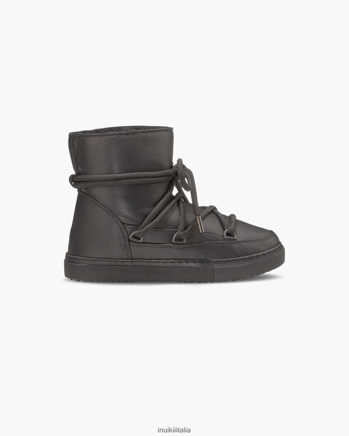 INUIKII donne scarpa da ginnastica in nappa calzature nero 6FFJHD224