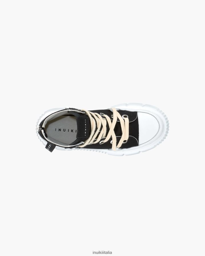 INUIKII donne tela matilde alta 23 calzature nero 6FFJHD38