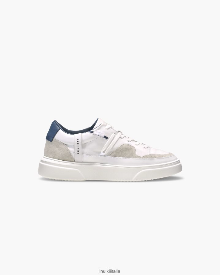 INUIKII uomini accento di Hugo calzature bianco blu 6FFJHD337