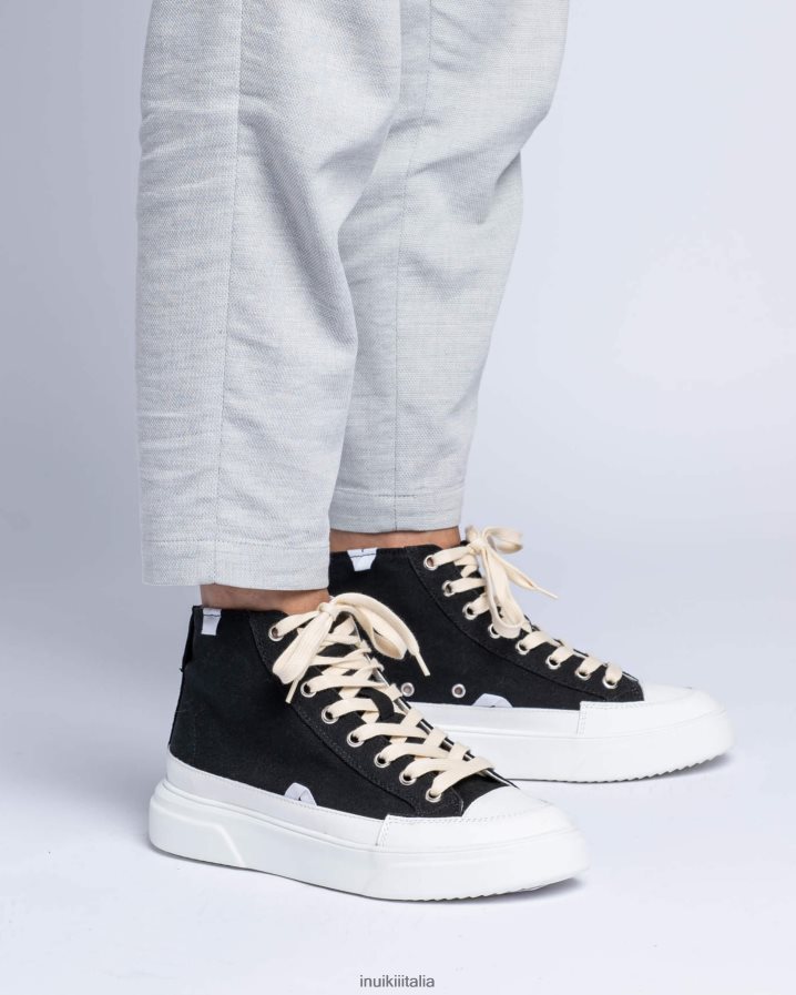 INUIKII uomini tela lex alta calzature nero 6FFJHD331