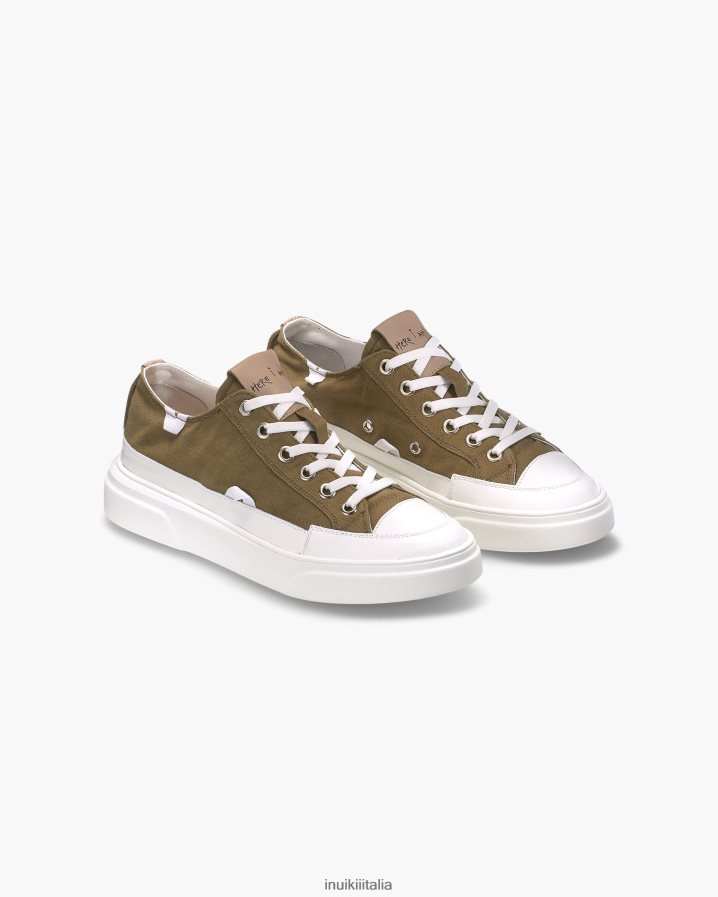 INUIKII uomini tela lex bassa calzature militare 6FFJHD334