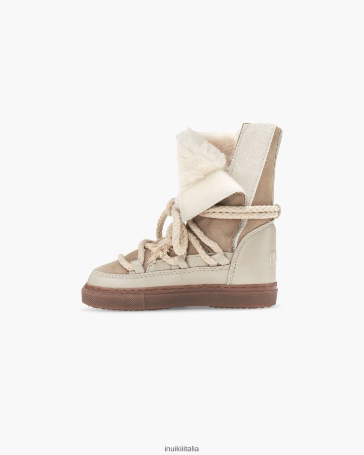 INUIKII bambini classico alto calzature beige 6FFJHD384