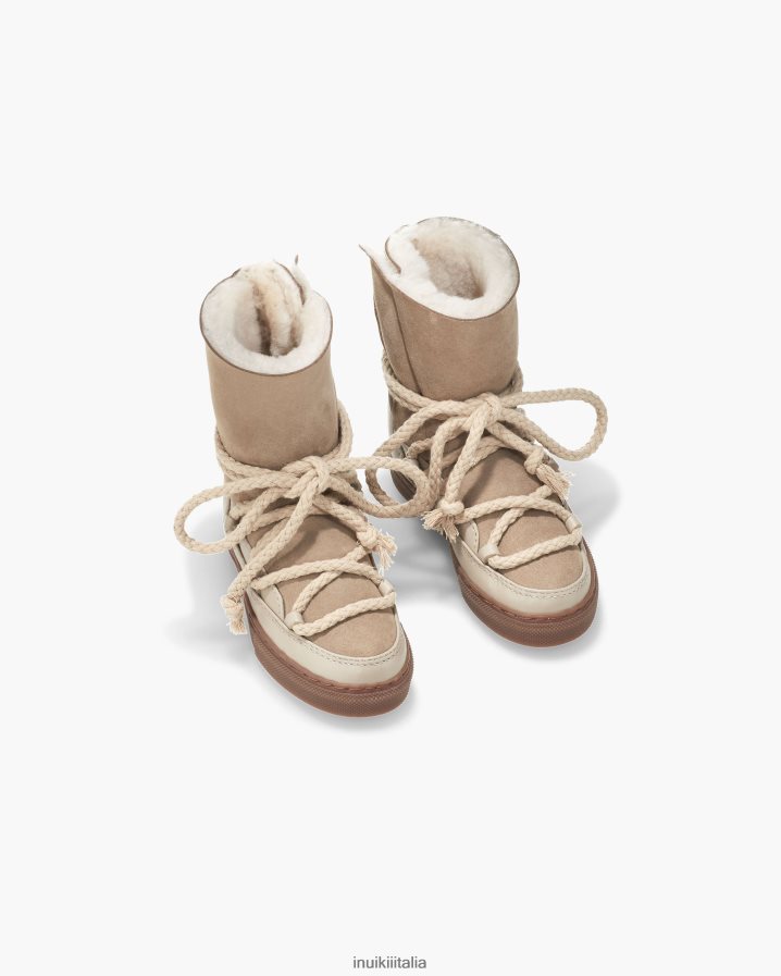 INUIKII bambini classico alto calzature beige 6FFJHD384