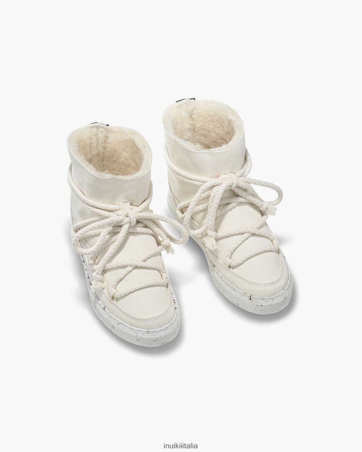 INUIKII donne abaca calzature bianco 6FFJHD112