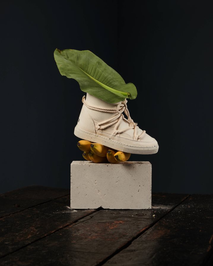 INUIKII donne abaca calzature bianco 6FFJHD112