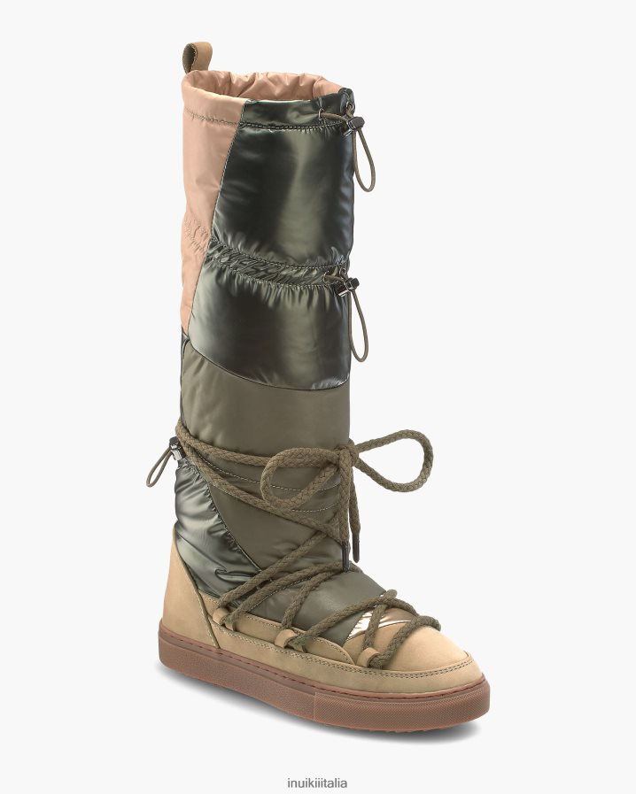 INUIKII donne palla alta calzature verde 6FFJHD237