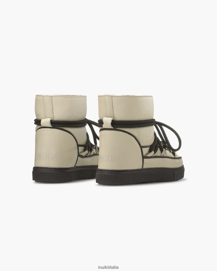 INUIKII donne pastello in piena pelle calzature beige 6FFJHD200