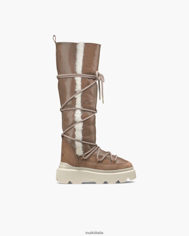 INUIKII donne resistenza accogliente alta calzature marrone 6FFJHD176