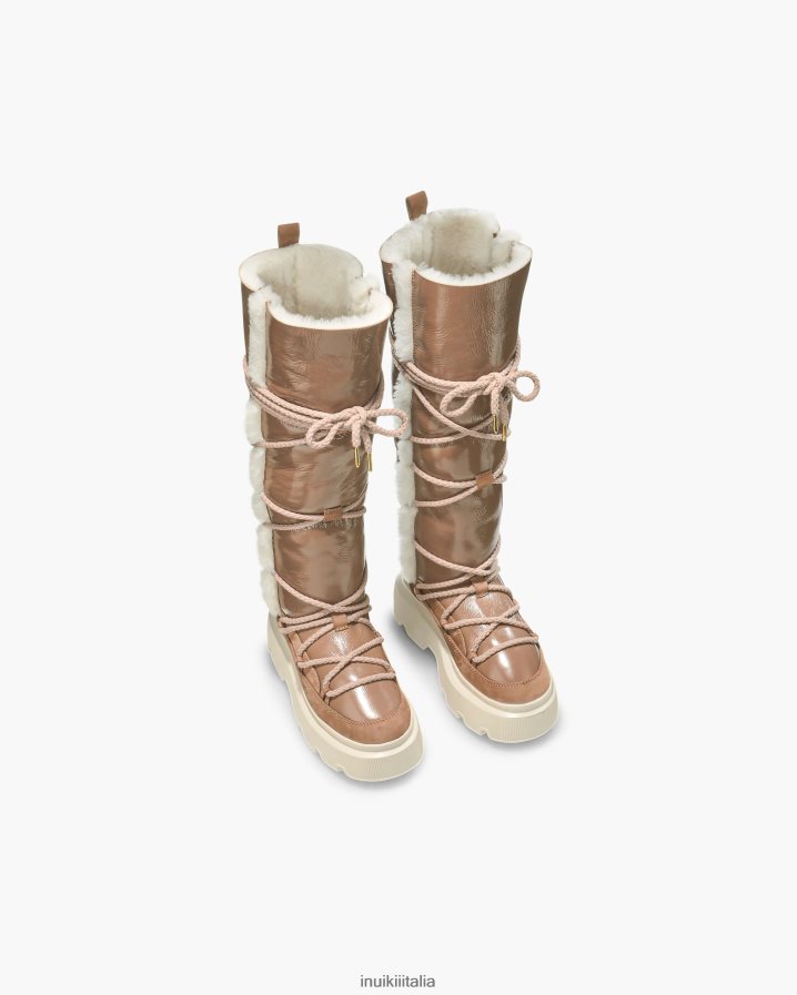 INUIKII donne resistenza accogliente alta calzature marrone 6FFJHD176