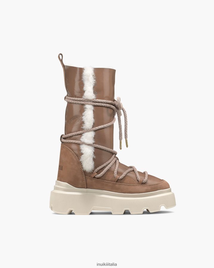 INUIKII donne resistenza accogliente bassa calzature marrone 6FFJHD181