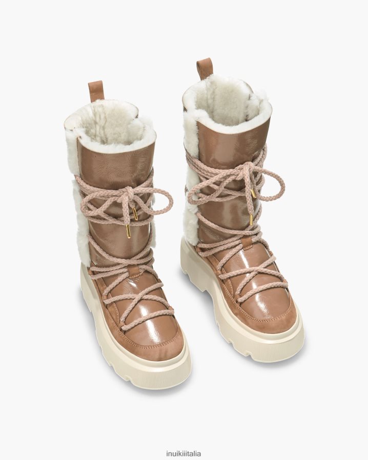 INUIKII donne resistenza accogliente bassa calzature marrone 6FFJHD181