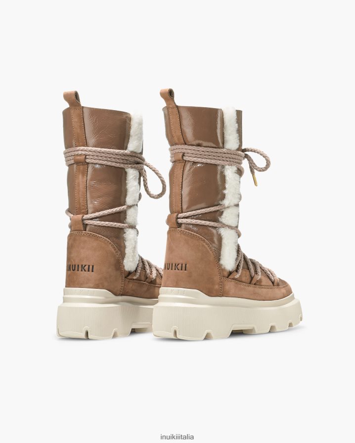 INUIKII donne resistenza accogliente bassa calzature marrone 6FFJHD181