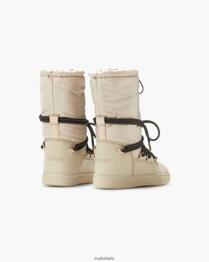 INUIKII donne tecnica classica alta calzature beige 6FFJHD249