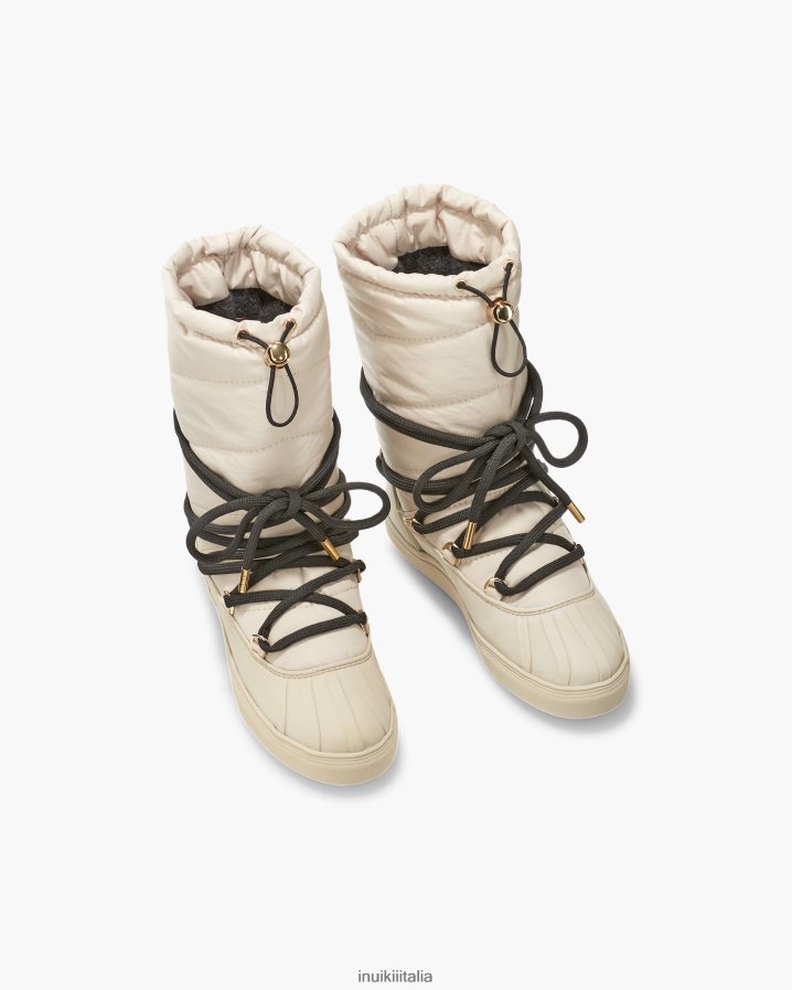 INUIKII donne tecnica classica alta calzature beige 6FFJHD249