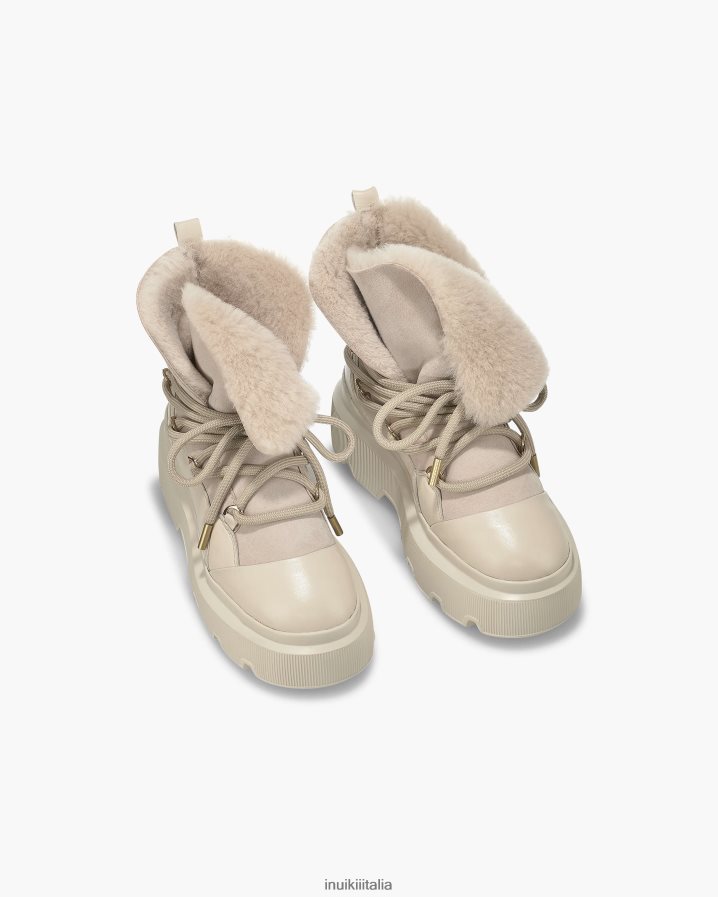 INUIKII donne trekking di resistenza calzature crema 6FFJHD188