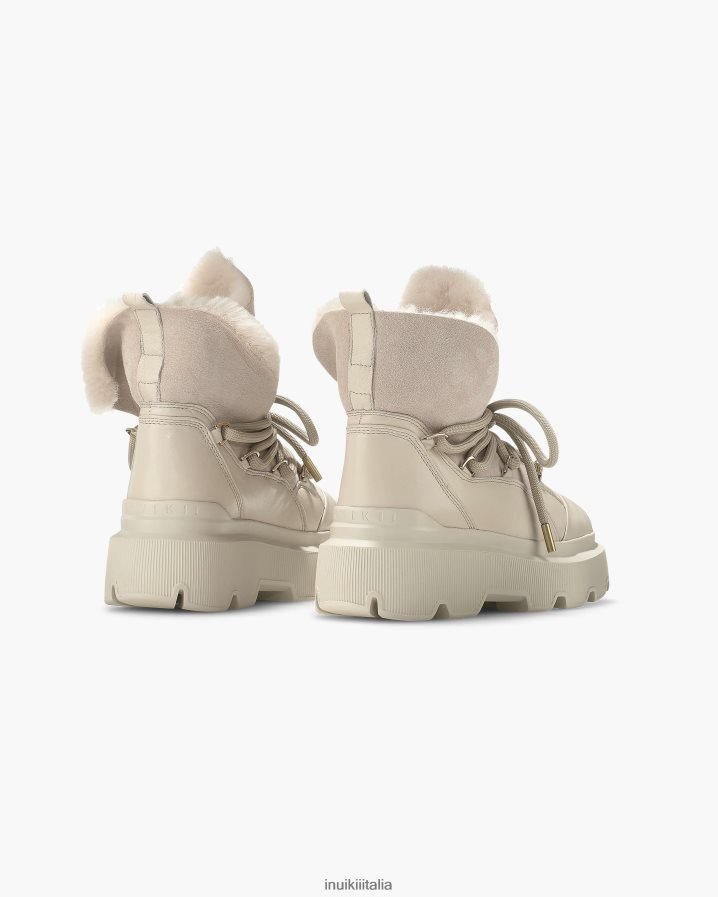 INUIKII donne trekking di resistenza calzature crema 6FFJHD188