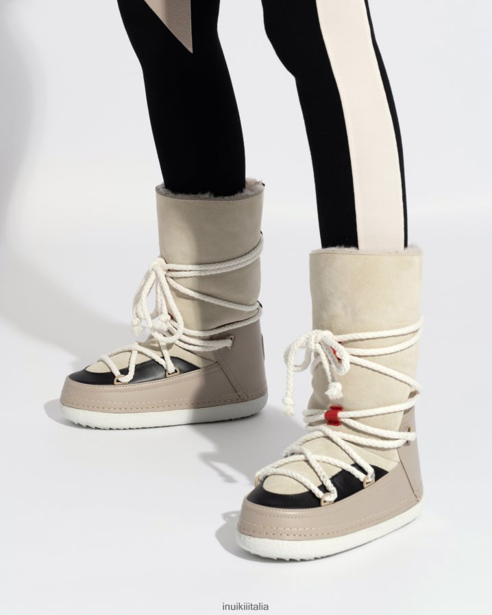 INUIKII donne lo stivale wenorvegese calzature beige 6FFJHD283