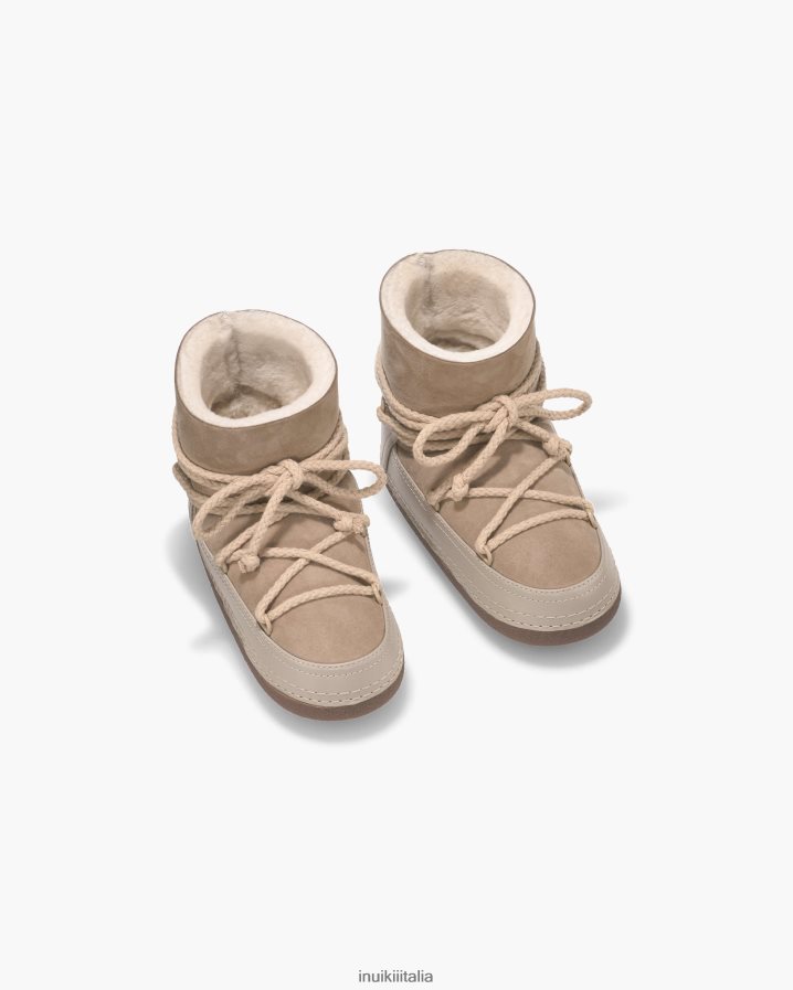 INUIKII donne stivale classico calzature beige 6FFJHD119