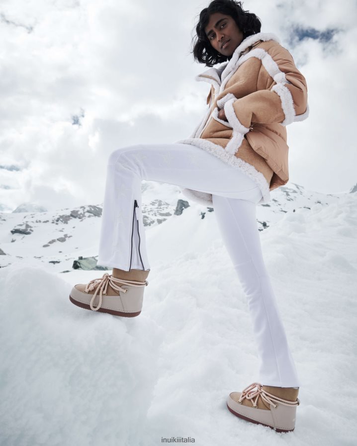 INUIKII donne stivale classico calzature beige 6FFJHD119