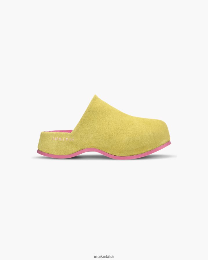 INUIKII donne sabot venezia calzature verde oliva 6FFJHD63